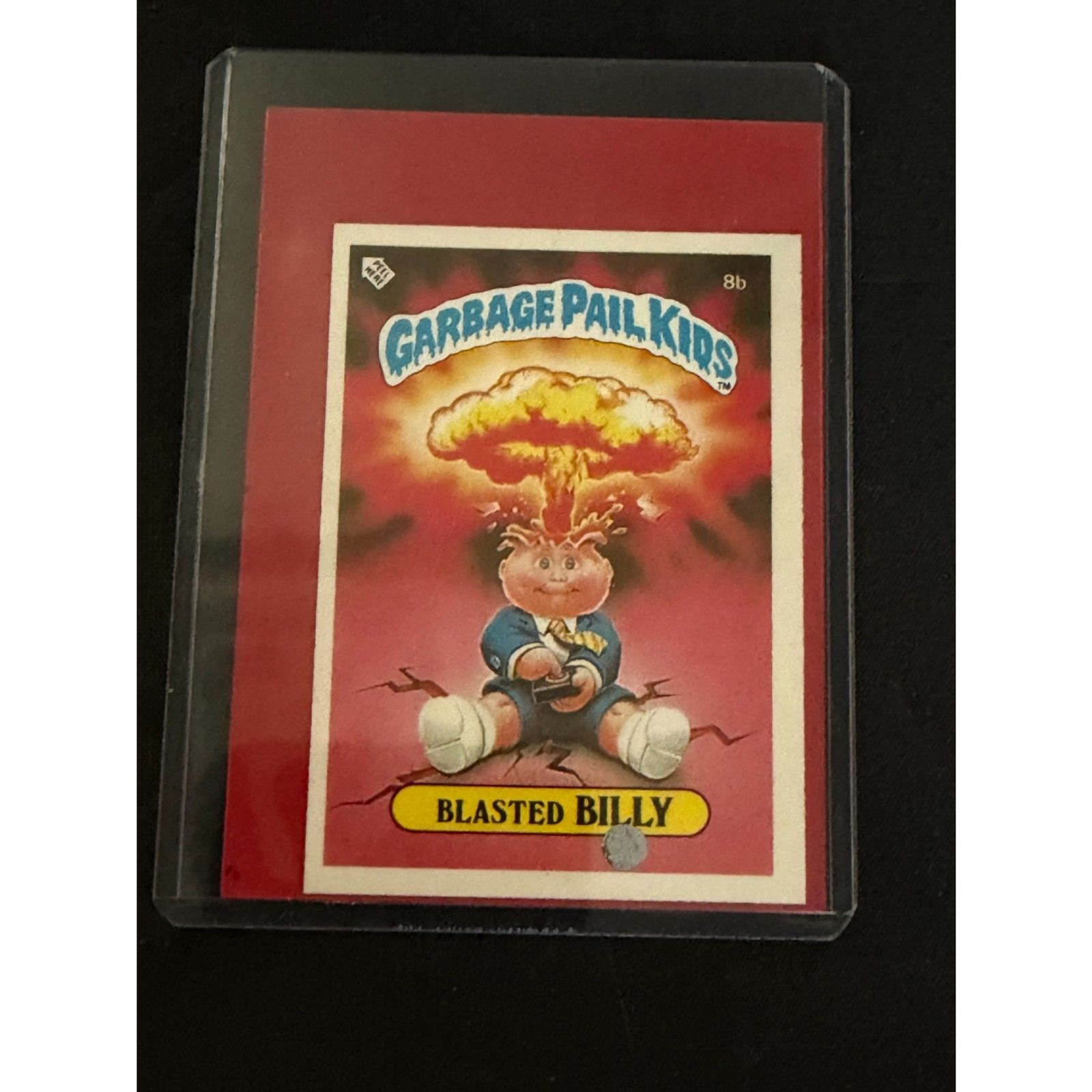 Vintage 1986 Topps Garbage Pail Kids UK Minis Series 1 Blasted Billy Checklist
