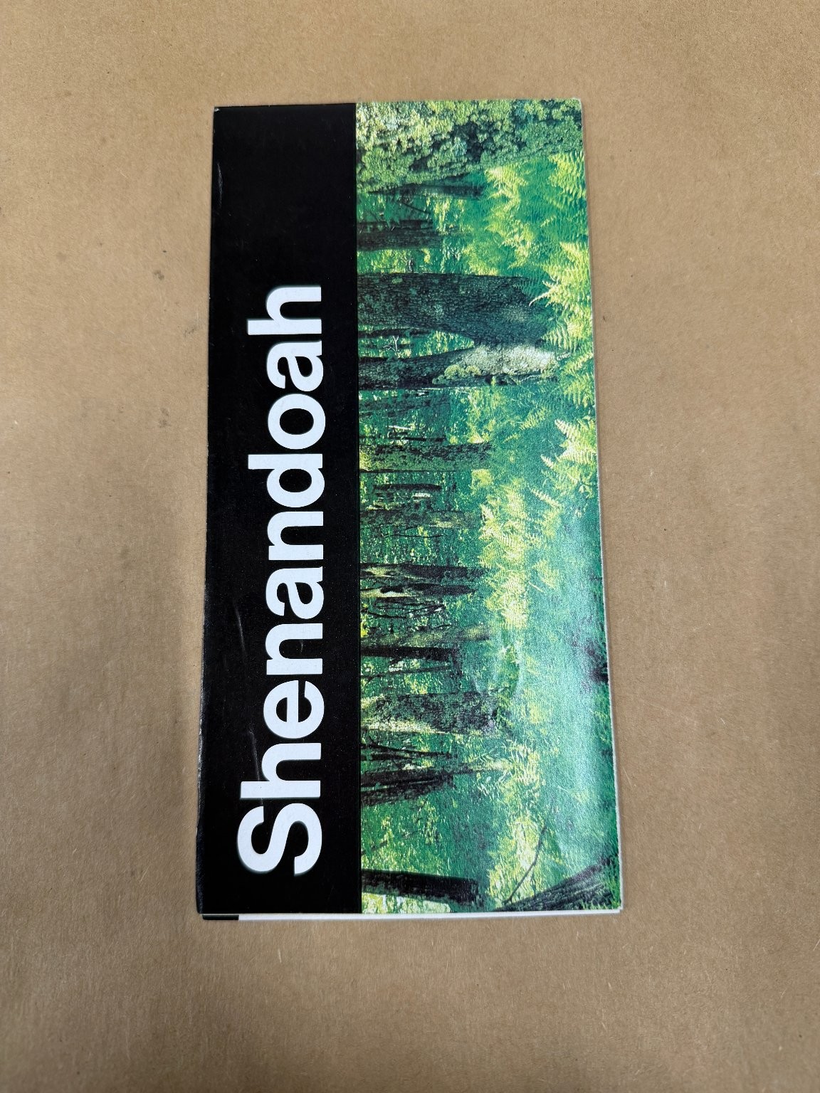 Shenandoah National Park Map Brochure National Park Service Virginia NPS