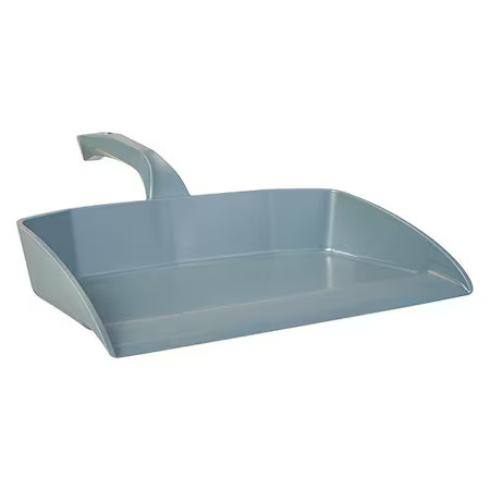 Vikan 566088 Hand Held Dust Pan, Plastic, Gray, 13" W