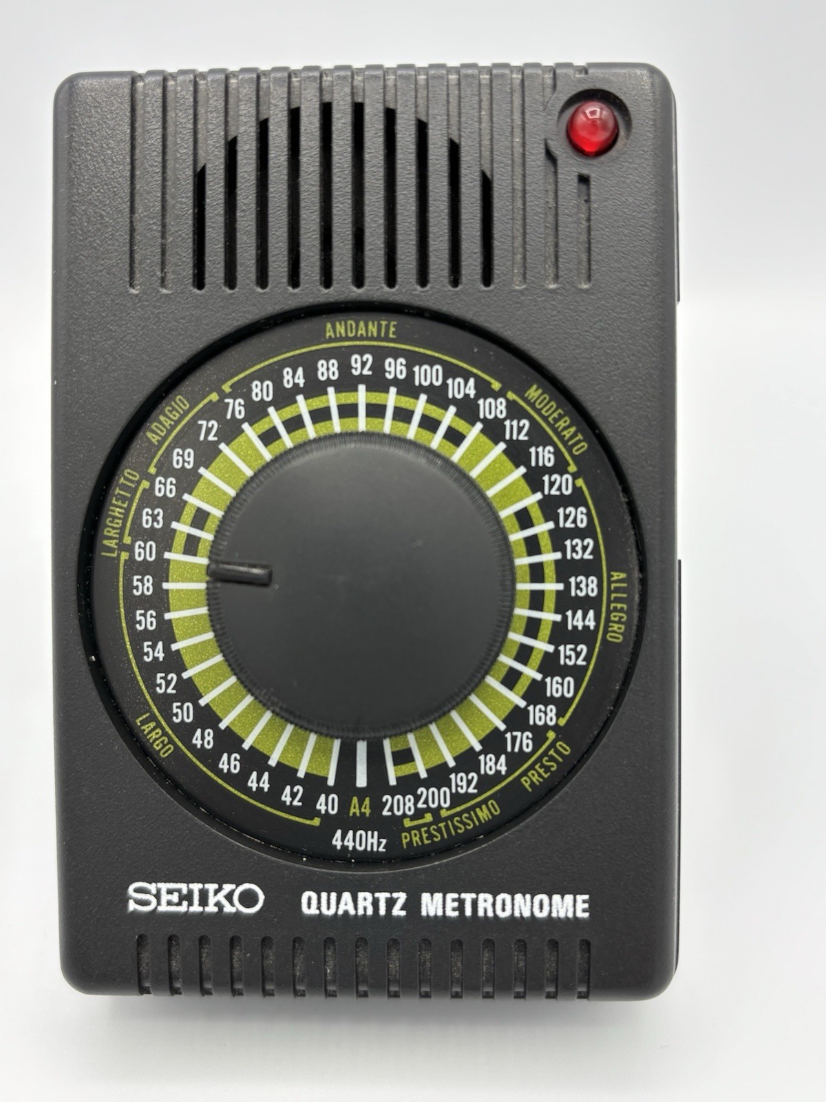 Vintage Seiko Quartz Metronome SQM-358 Made In Japan Works