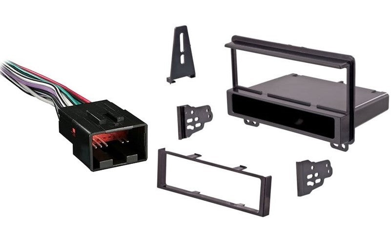 Fits Ford Expedition 2003 SDIN Harness Radio Dash Kit  Early Production