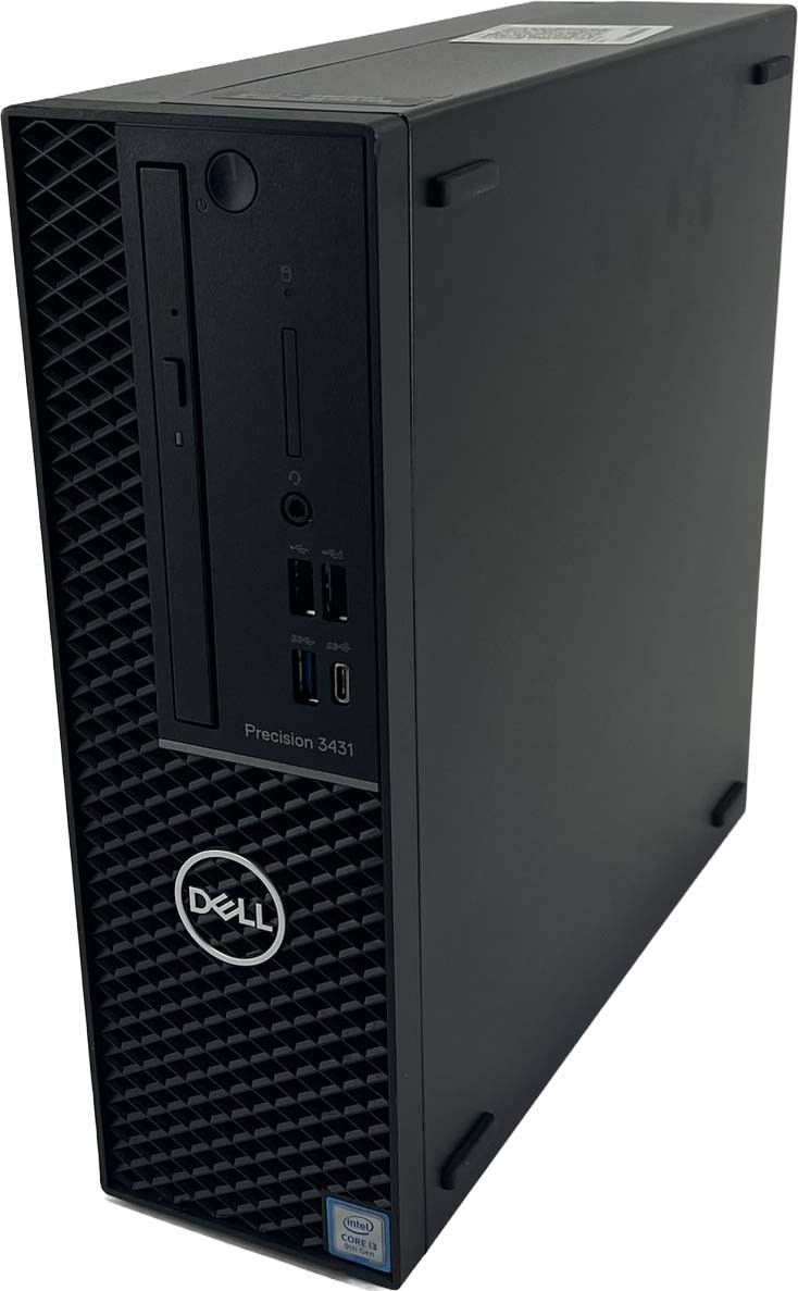 Dell Precision 3431 SFF Desktop i3 9th Gen 128GB SSD 8GB RAM Win 11 Pro (DFH)