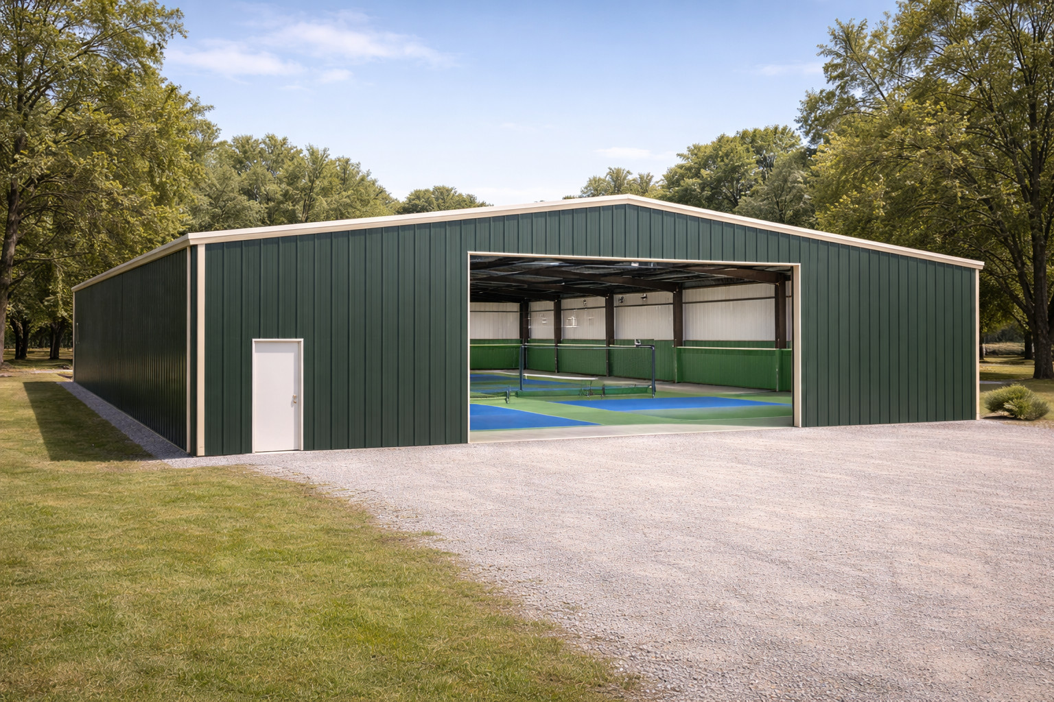 50x120x16 Steel Building Kit | Rigid Frame I-Beam | Commercial Grade