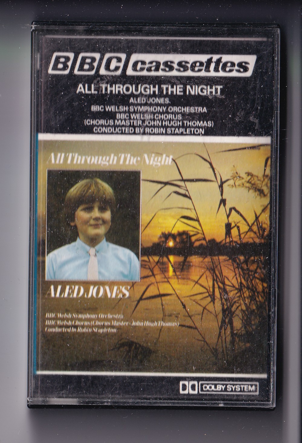 (MB657) Aled Jones, All Through The Night - 1985 Cassette Tape