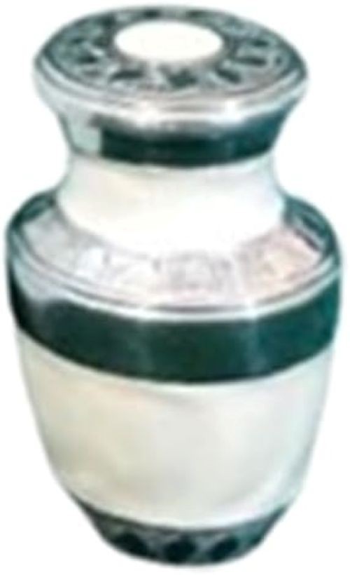At Peace Memorials Cordoba Ivory Keepsake Urn for Ashes