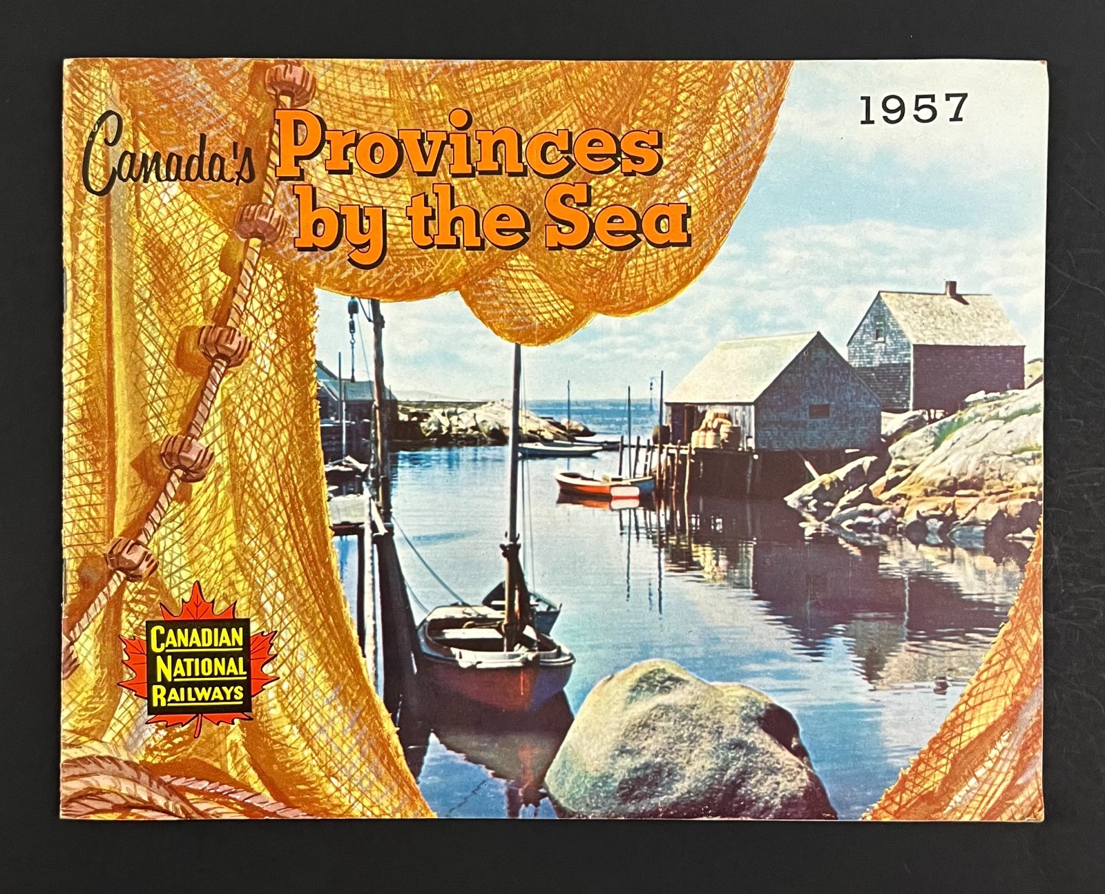 1957 Canada's Provinces By The Sea Newfoundland Nova Scotia Vintage Travel Book