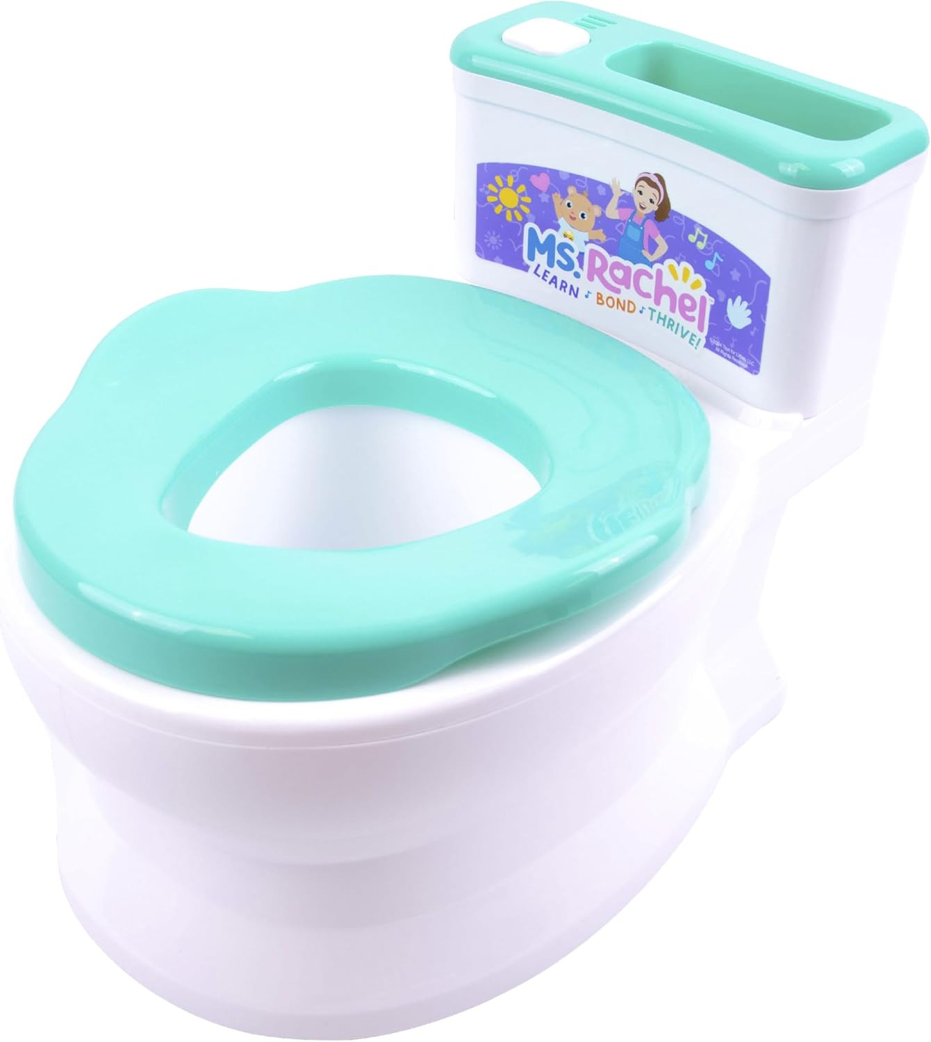 2-In-1 Playtime Floor Potty Trainer with Sound - Stage 1 Training - Removable Po