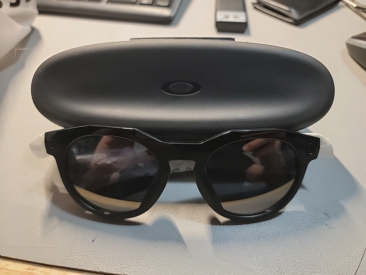 Oakley Meta HSTN Black Standard 1AT25000500 AI Smart Glasses 0W8002-0351