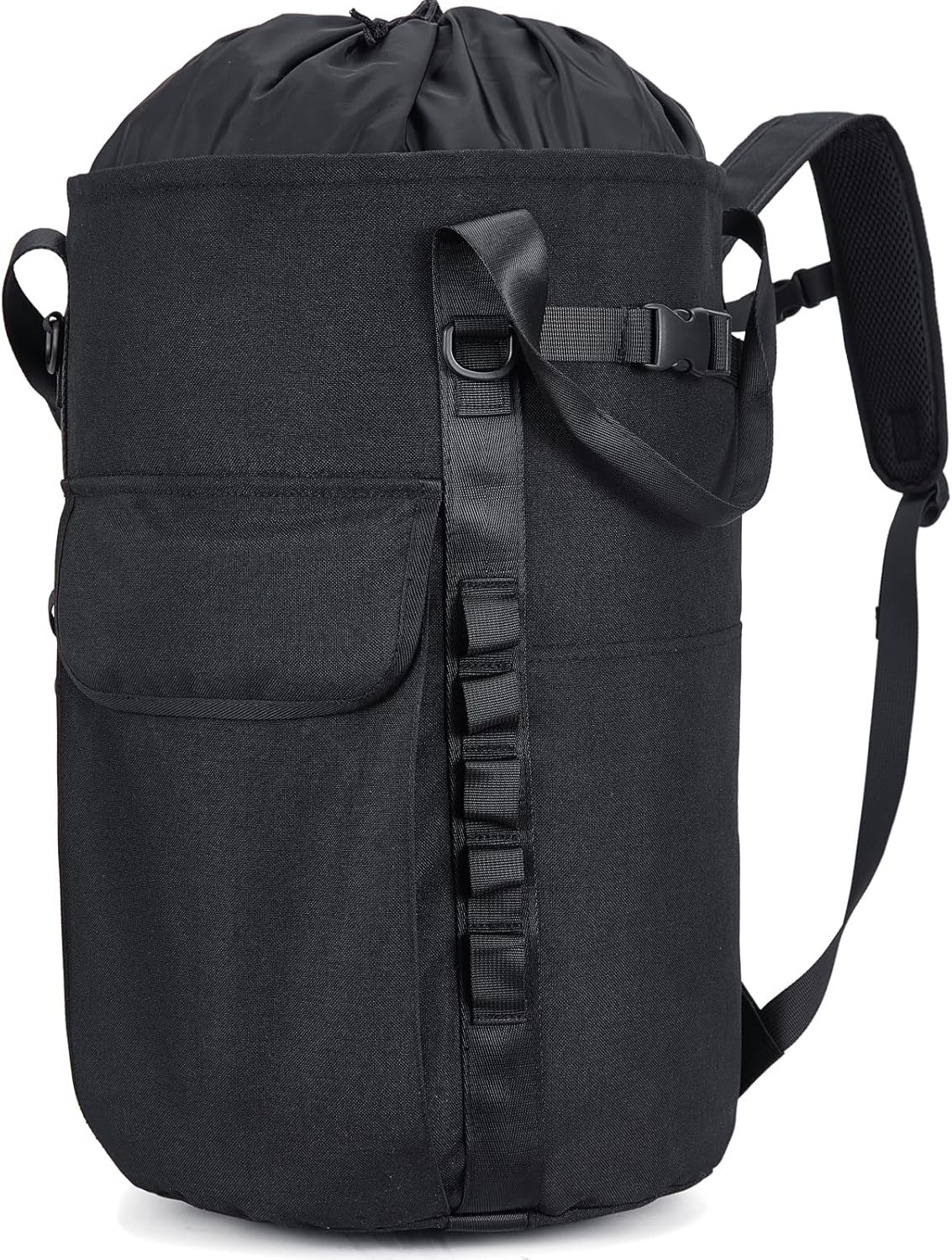 PAMLIAPY Arborist Rope Bag, 35L Tree Climbing Medium, Black 