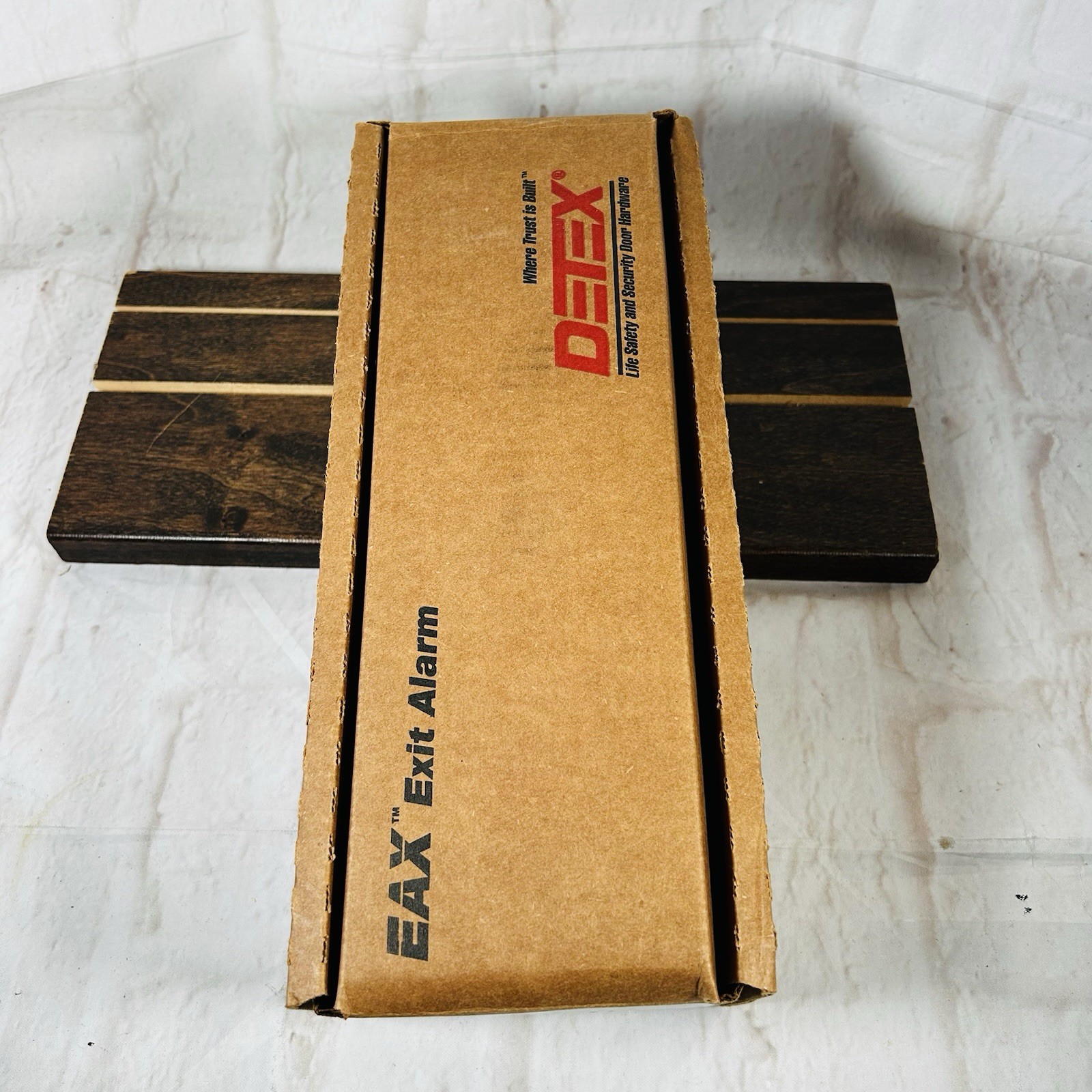 Detex EAX-500 Surface Battery Powered Door Wall Mount Gray Exit Alarm MC65 Gray