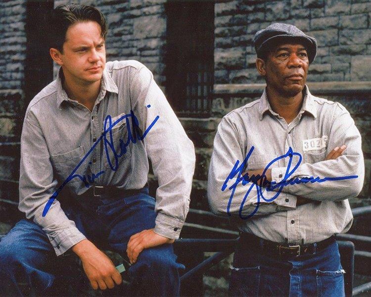 REPRINT - SHAWSHANK REDEMPTION Autographed Signed 8 x 10 Photo Poster RP 