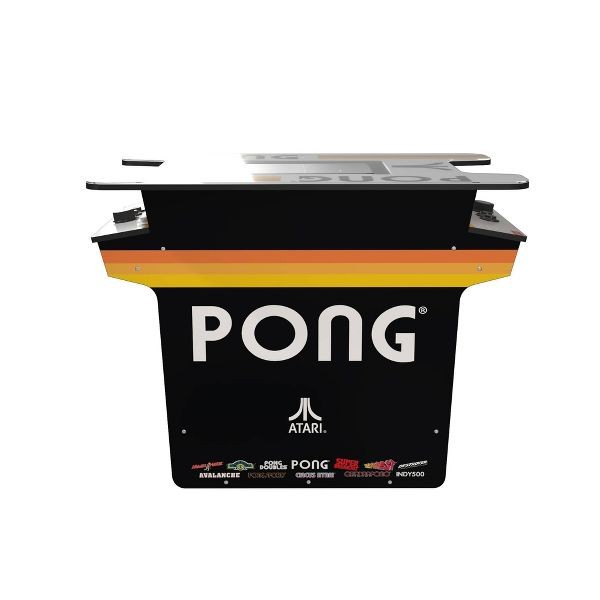 Open Box Arcade1Up Pong Head-to-Head Arcade Table - A1U Retro