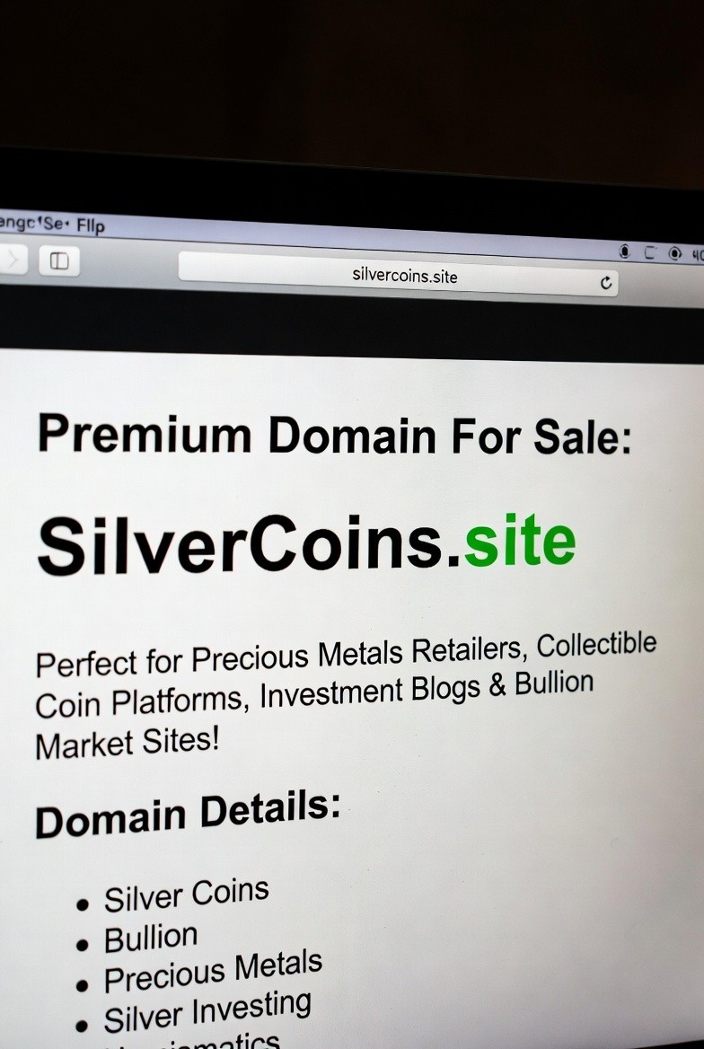 SilverCoins.site  Premium Domain | Silver Coins, Bullion, Precious Metals