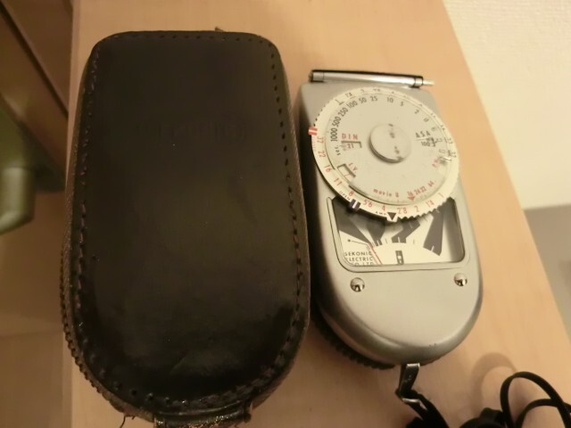 SEKONIC LEADER DELUXE-2, MODEL 36 EXPOSURE METER w/CASE【Exc++++】 from Japan 1283