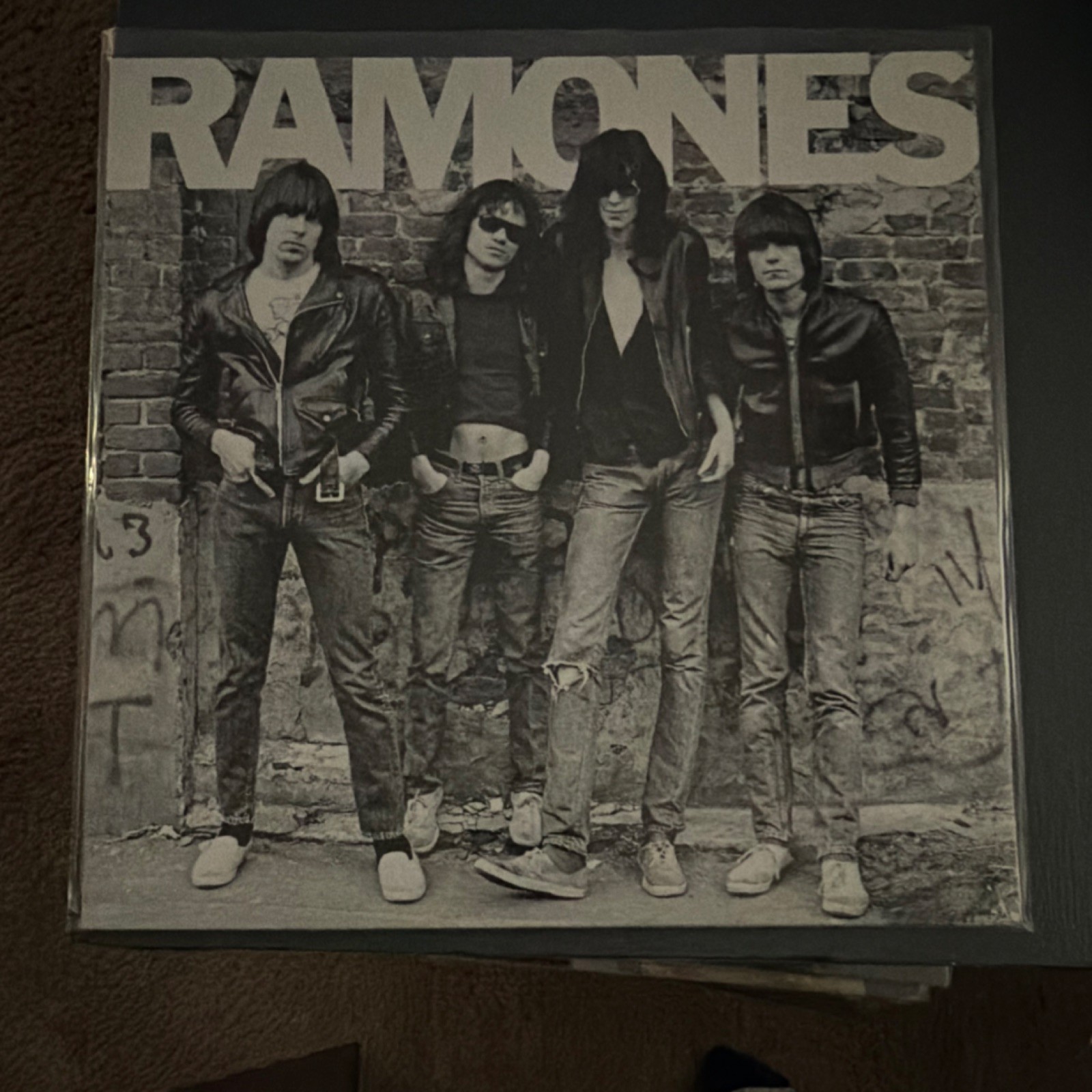 Ramones Self-Titled Vinyl Record Album Sire Records Rock & Pop Genre