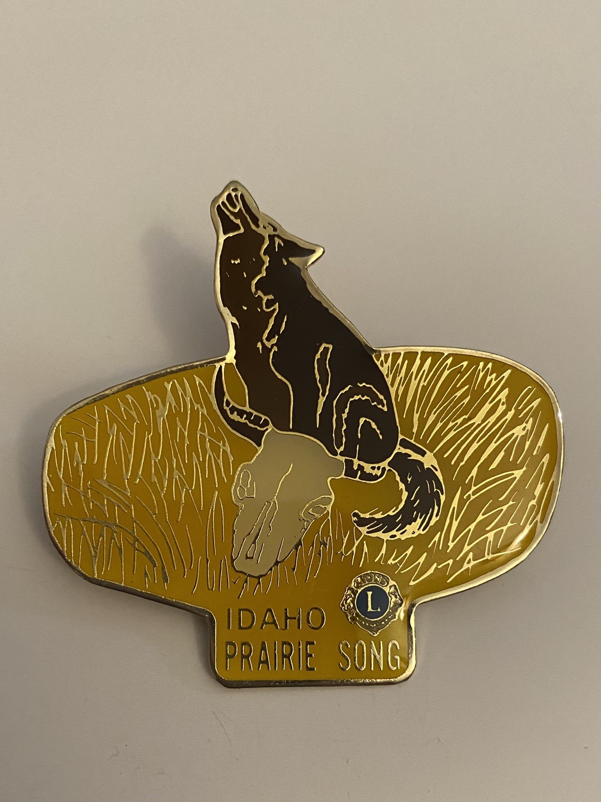 Lions Idaho Prairie Song Lapel Pin P102