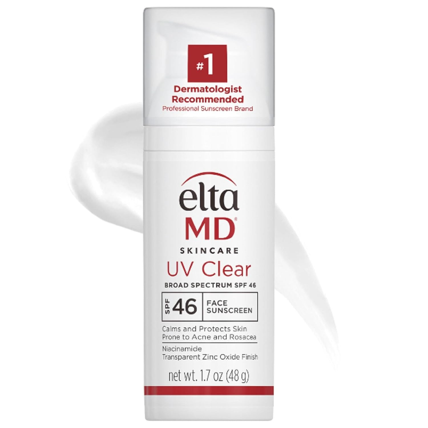 UV Clear Face Sunscreen SPF 46, Oil-Free Sunscreen with Zinc Oxide, Dermatologis