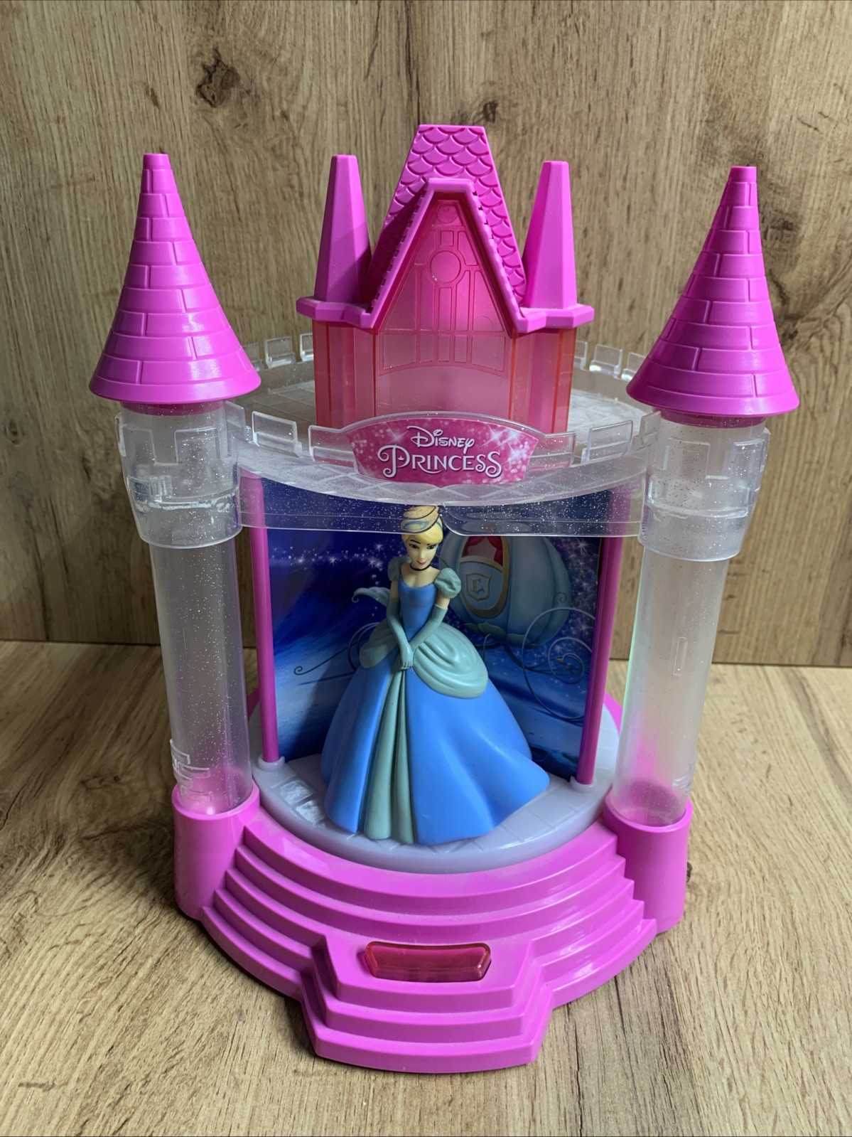 Disney Princess Light & Sound Musical Carousel Palace Belle, Cinderella, Ariel