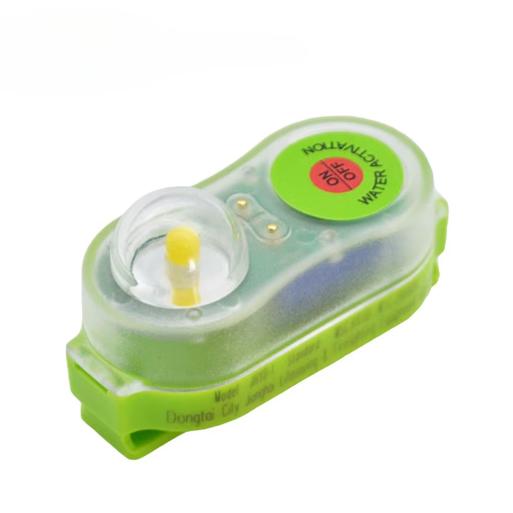 For Adult Child Survival Gear LED Seawater Activated Life Jacket Light Self Ligh