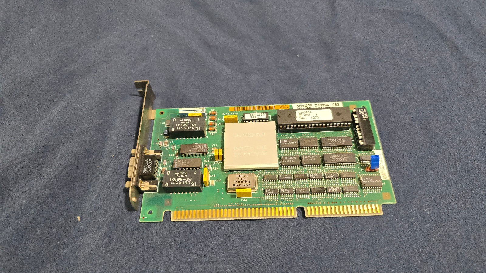 IBM EDU Quest Model 25 30 40 Reverse Token Ring Network Card Vintage Computer