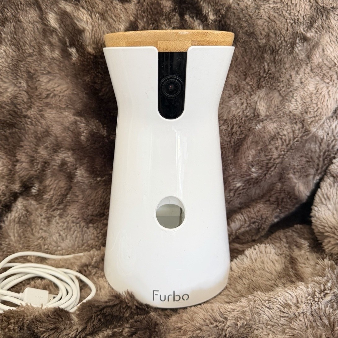 Furbo Dog Camera with Treat Dispenser, Android & iOS Compatible