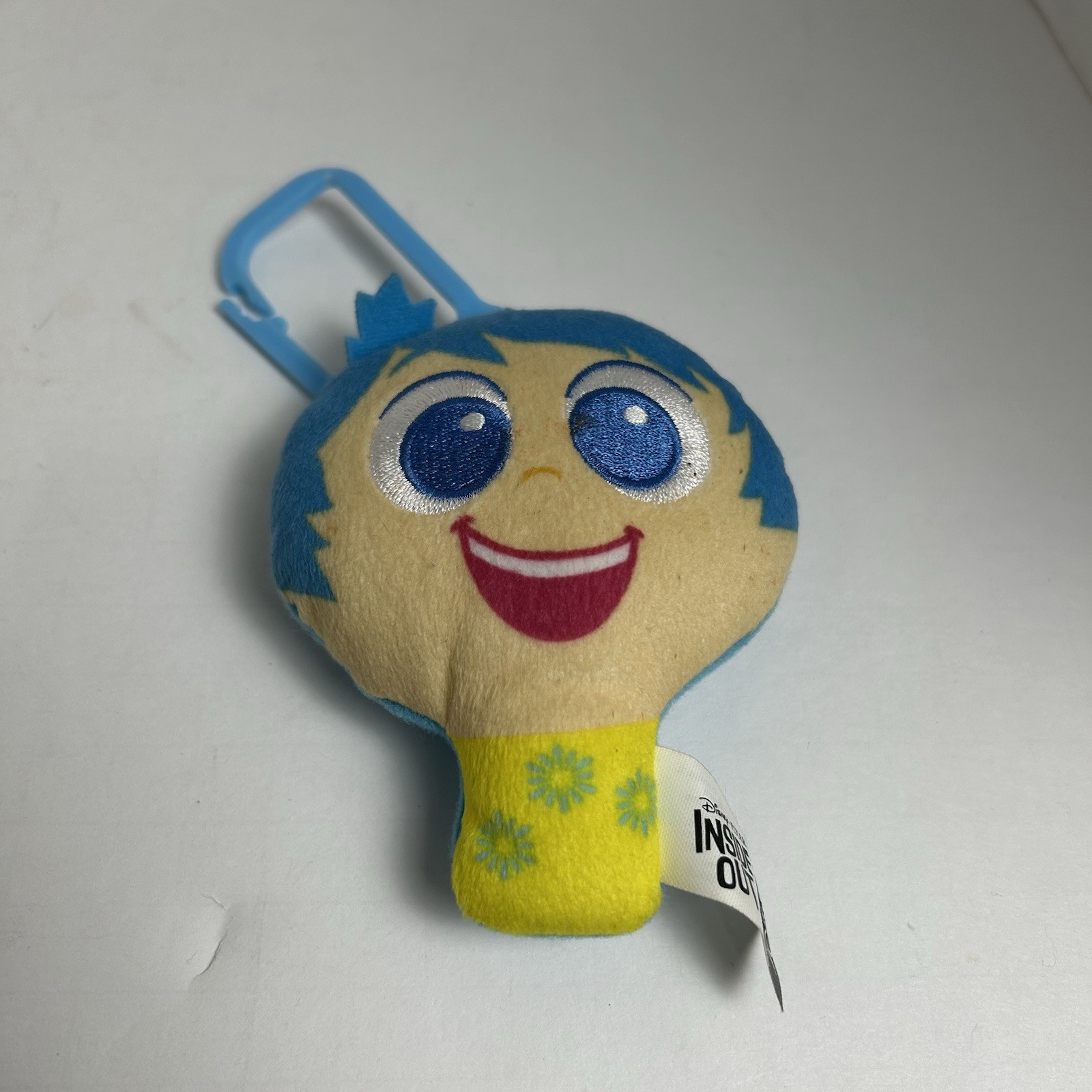 Joy McDonalds Happy Meal Toy #5 Disney Pixar Inside Out Plush Keychain 2019