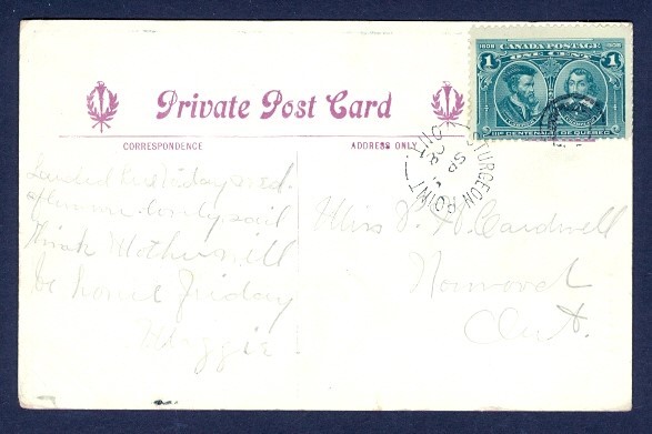 CANADA STURGEON POINT SPLIT CIRCLE BOAT LANDING PPC