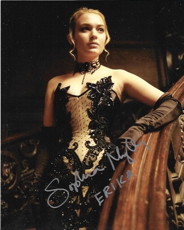 Underworld Sophia Myles Autograph Erika 8x10 Photograph -GENUINE Signed