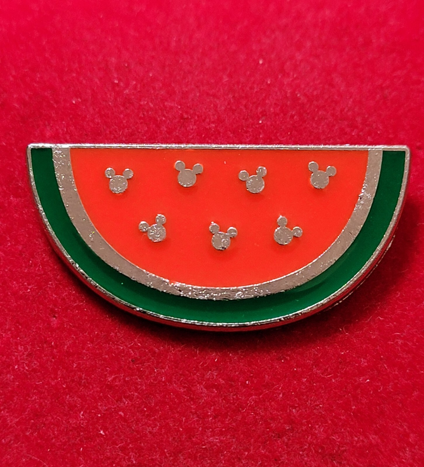 Disney Trading Pin, Watermelon, Fruit Slice, #4 of 6, 2018