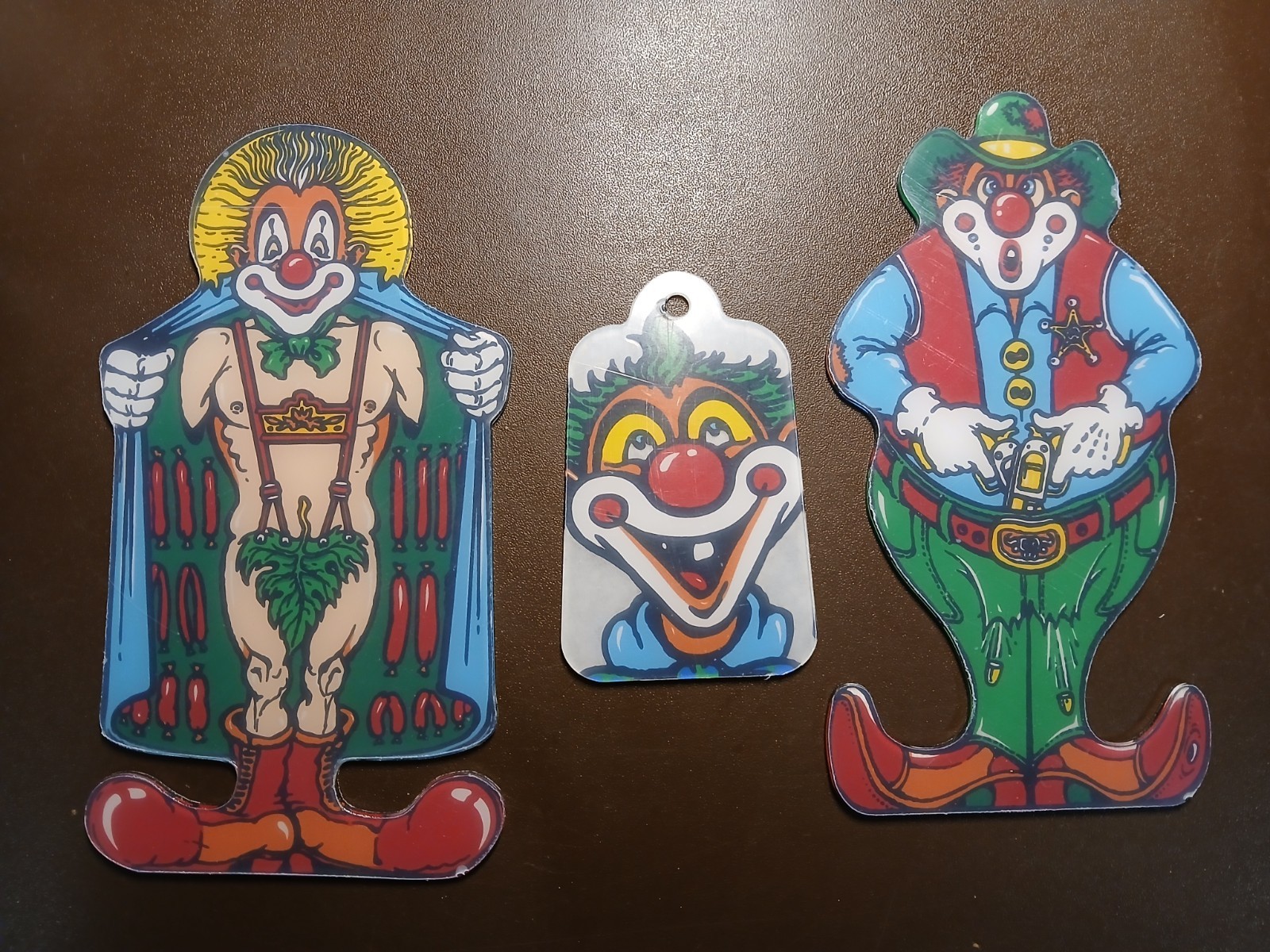 Williams CYCLONE Pinball Promo & Key Chain Keychain Plastic (3 Pieces)