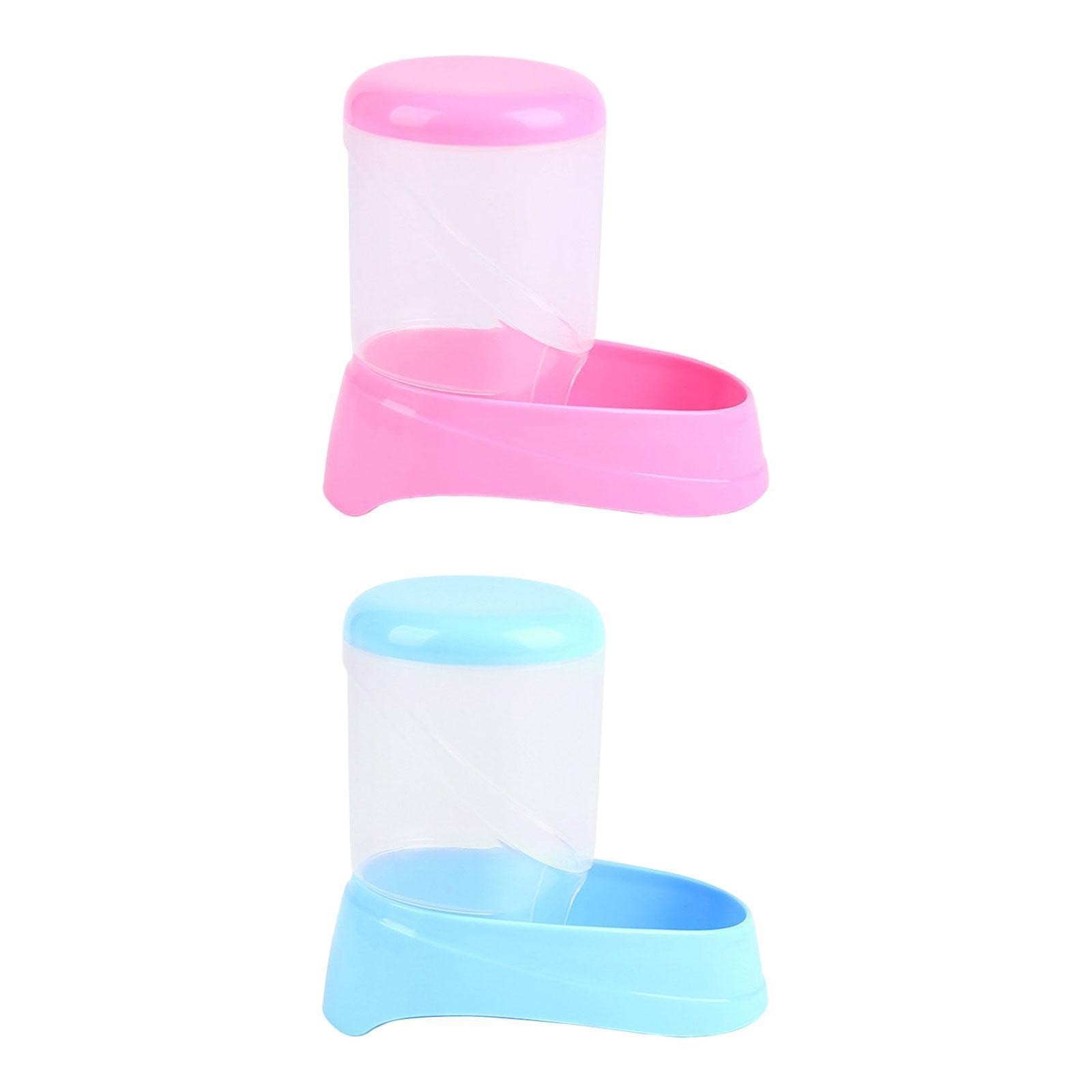 Automatic Hamster Feeder Food Container Transparent Large Capacity Practical