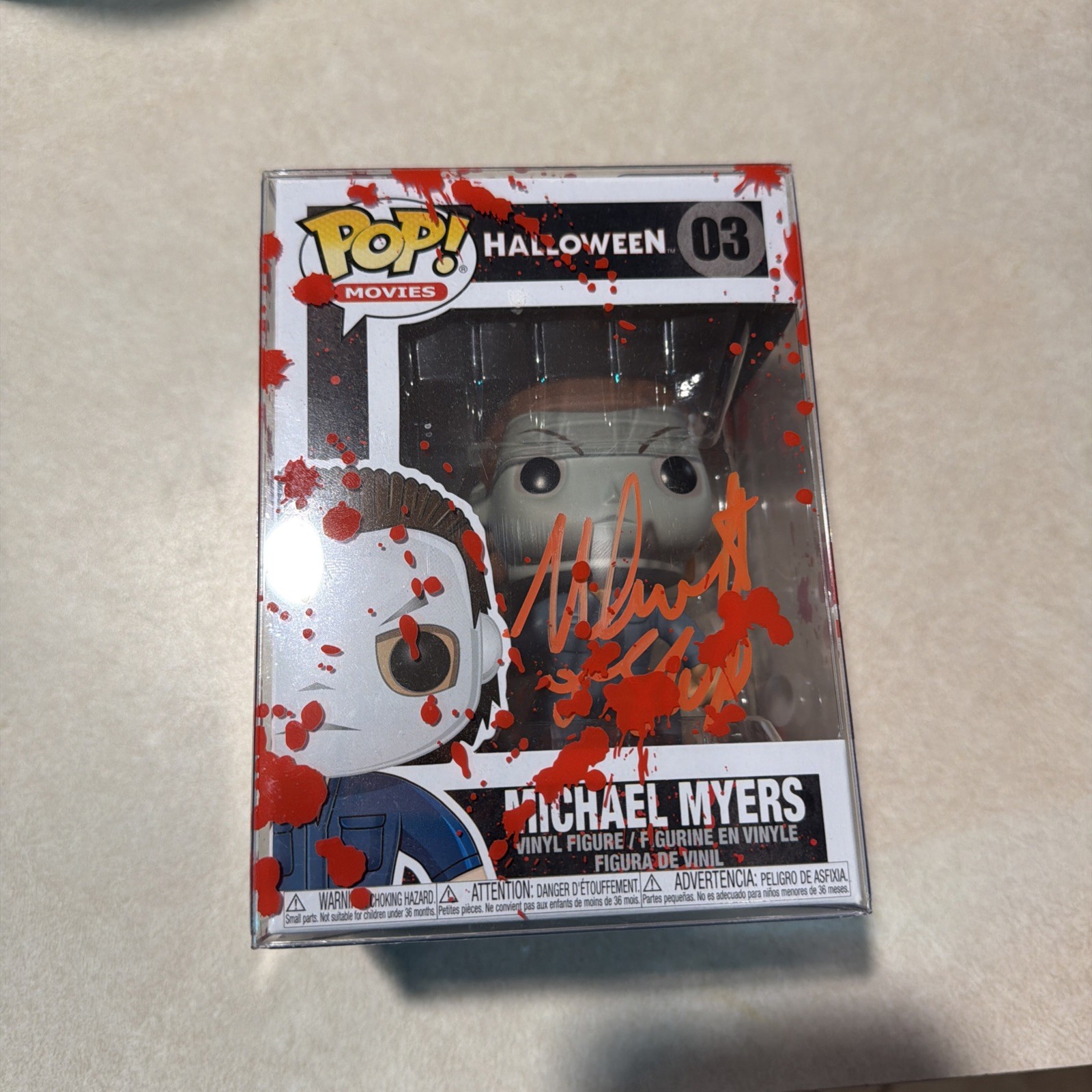 Nick Castle autographed signed inscribed Michael Myers Funko Pop Halloween JSA