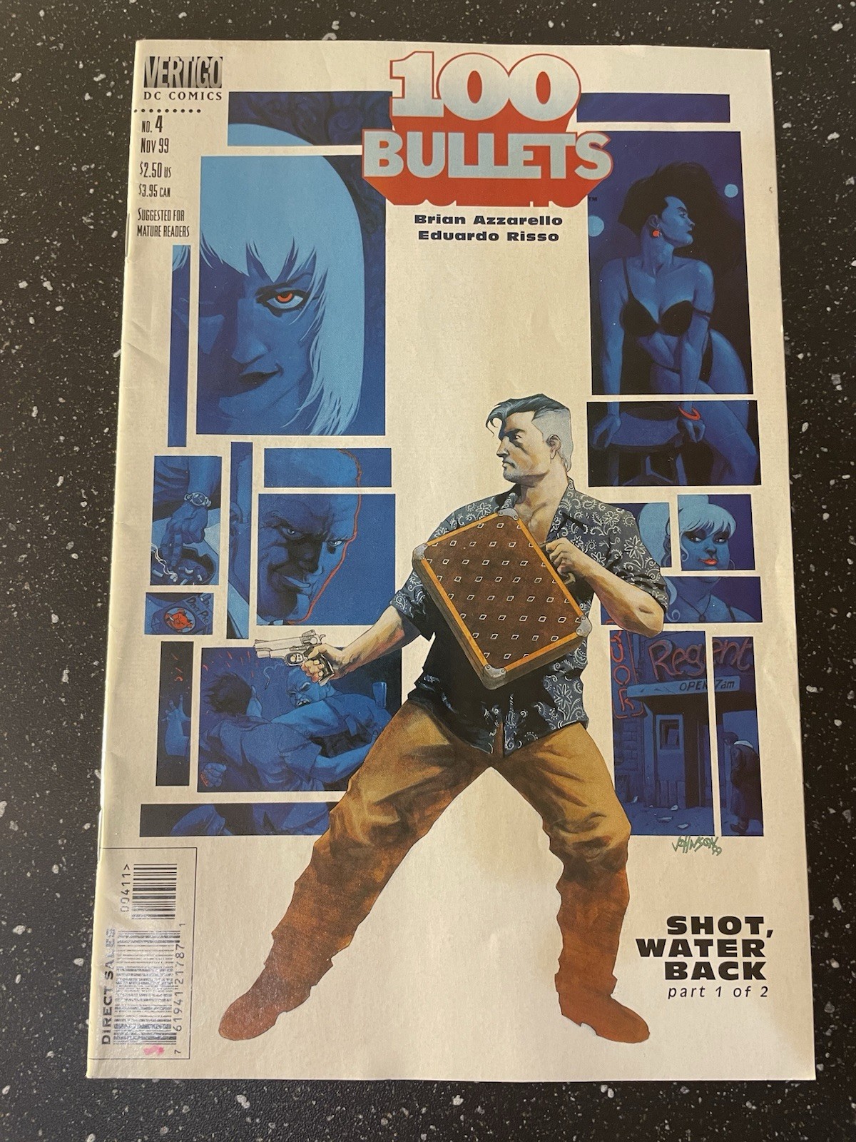 VINTAGE COMICS DC VERTIGO 100 BULLETS #4 COMIC BOOK