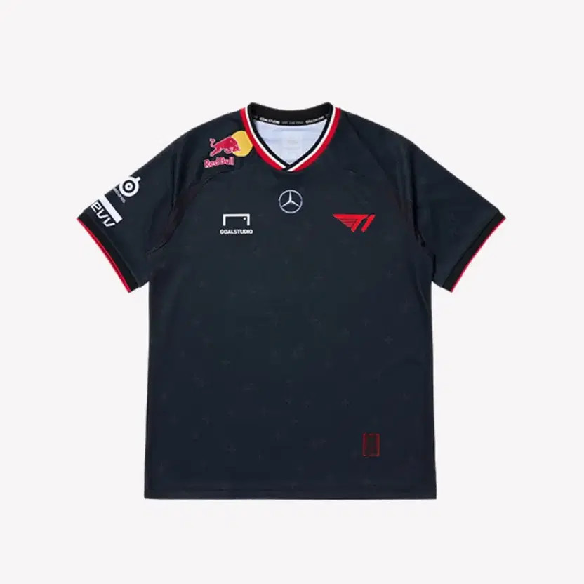 T1 2025 Season Black Short Sleeve Uniform T-Shirt XL