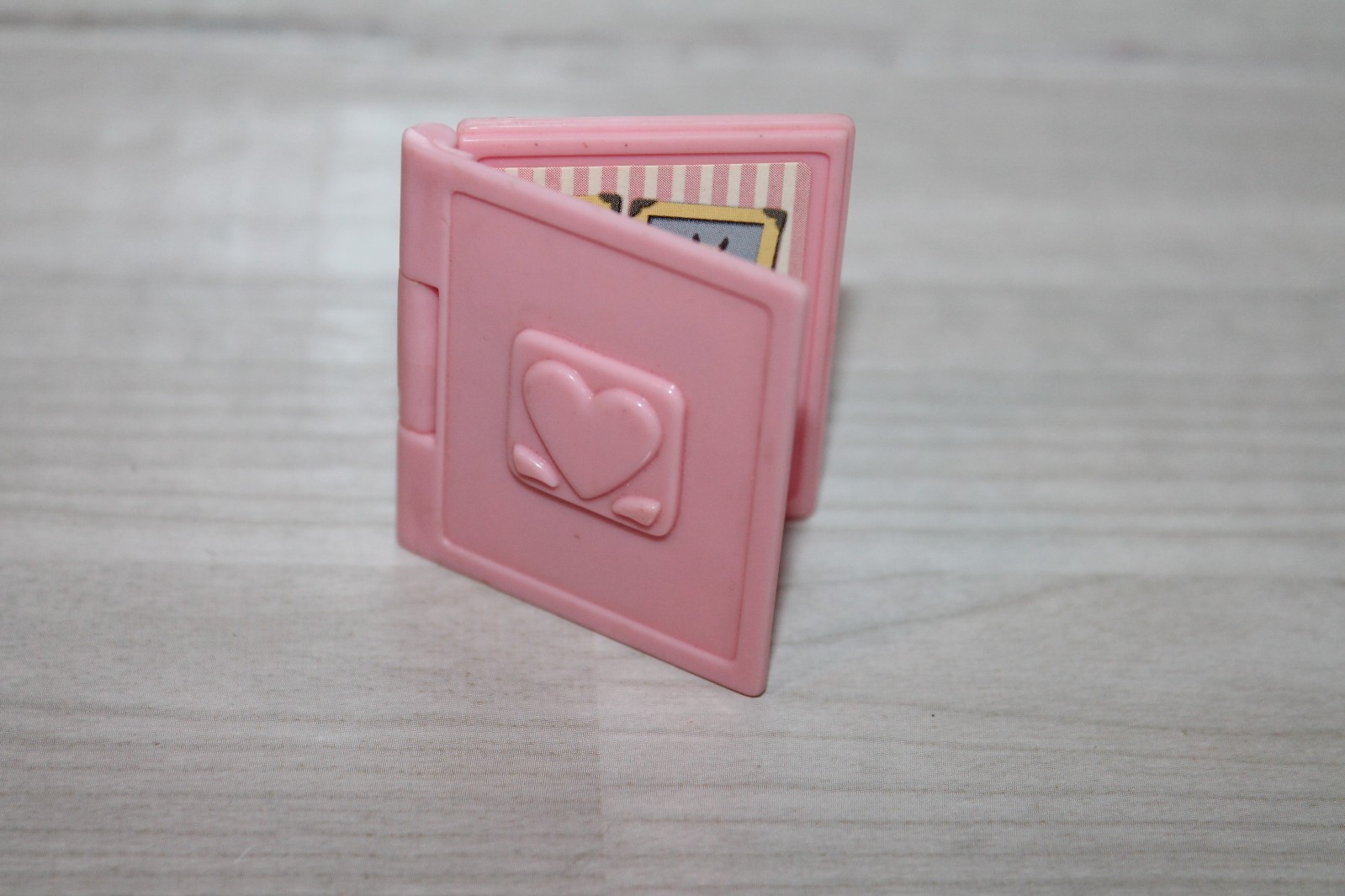 Fisher-Price Loving Family Dollhouse Pink Book for Child's Room with Animal Pics