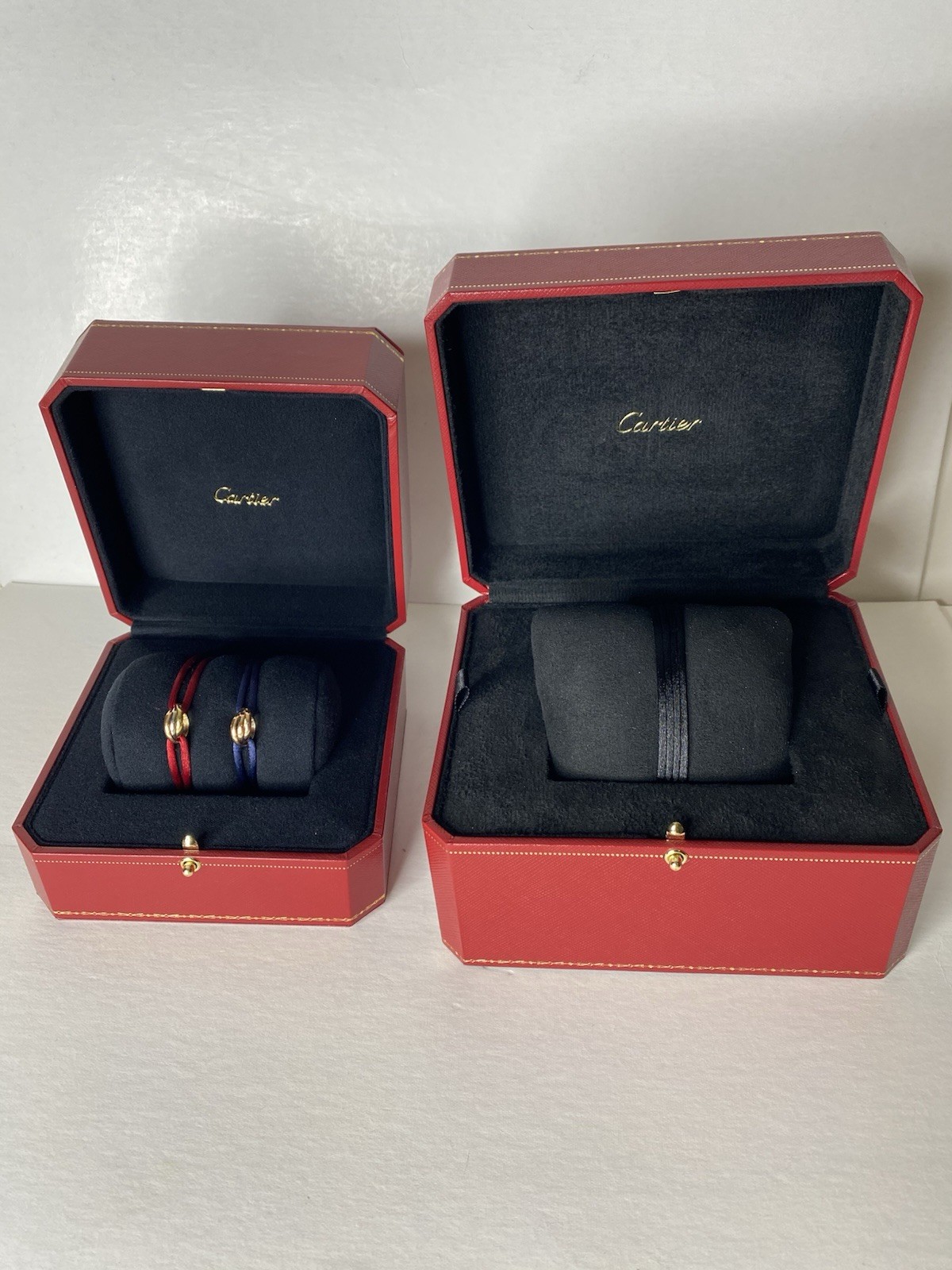 Cartier Silk Cord Black 90cm Authentic 