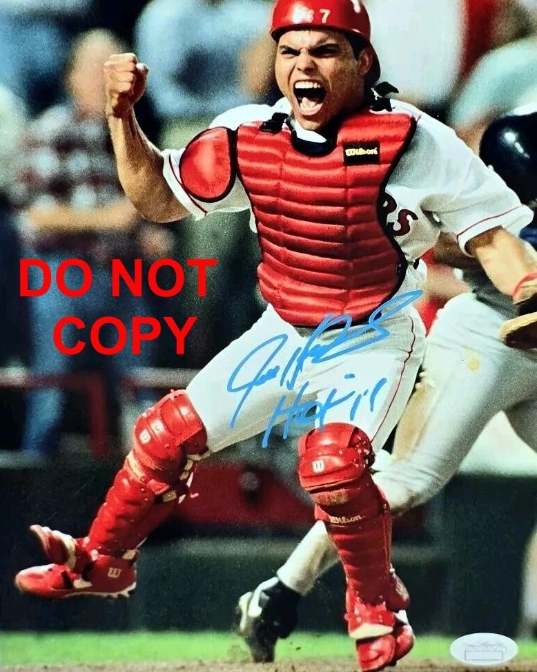 Ivan Rodriguez TEXAS RANGERS Signed Autographed REPRINT 8x10 Photo RP 2