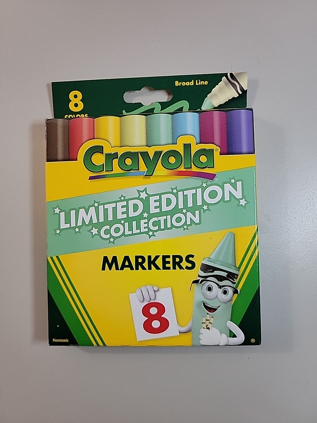 Crayola Limited Edition Collection Markers - 8 Count - Broad Line NIB L@@K!