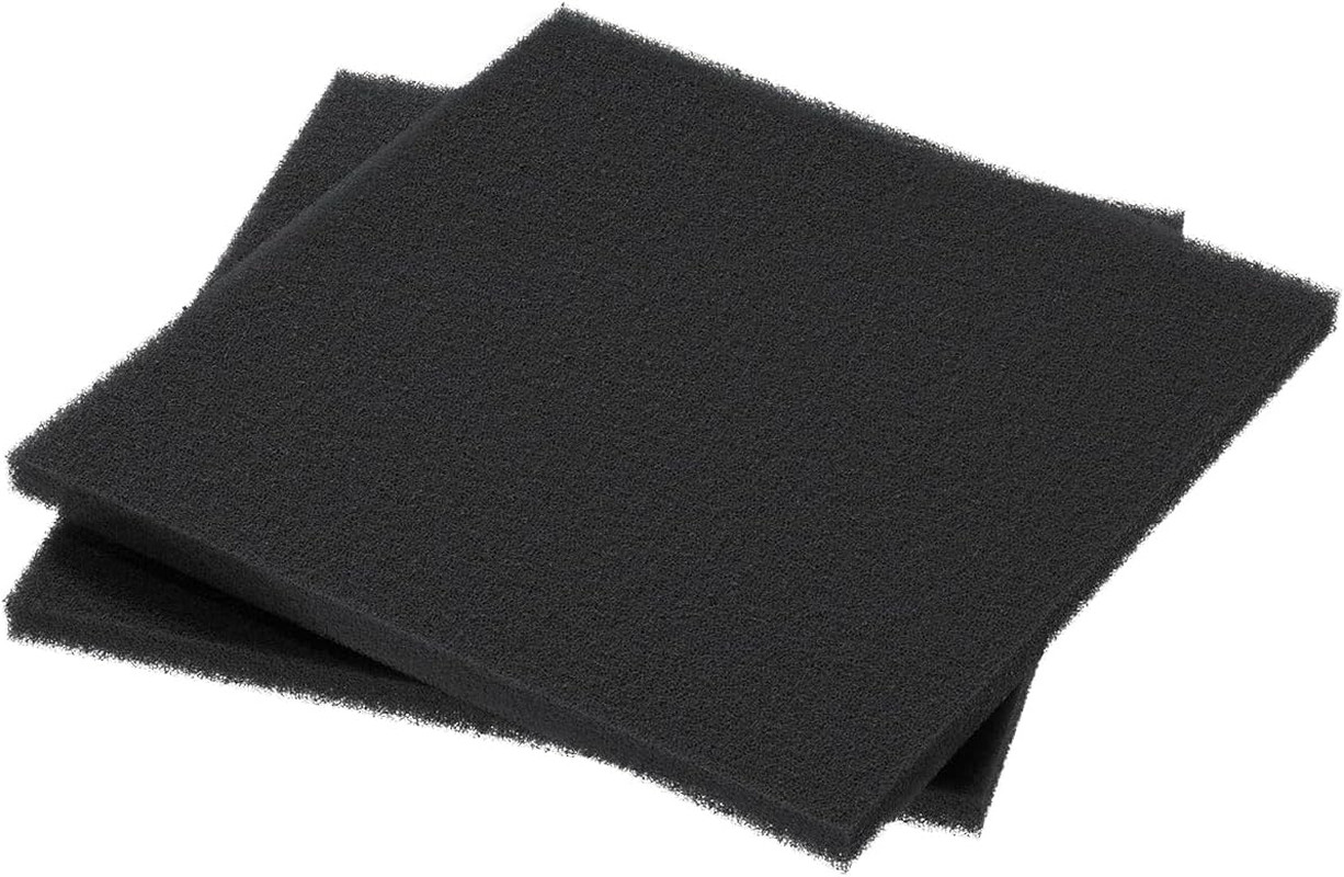 2 Pack Aquarium Bio Sponge Filter Media Pad, 40 PPI Filter Foam Sponge Pads Cut-