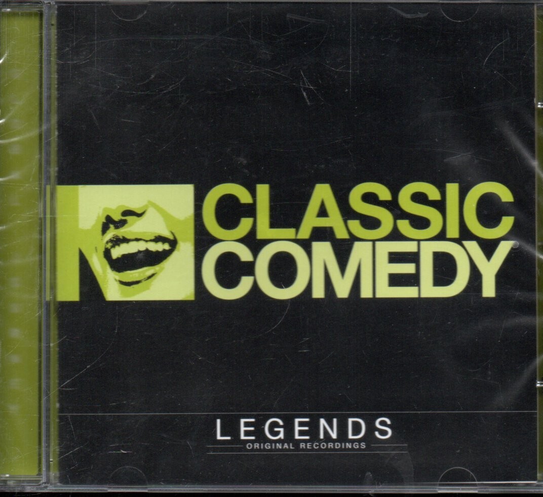 CLASSIC COMEDY: LEGENDS - Lenny Bruce, Laurel & Hardy etc  - CD Audiobook *NEW*