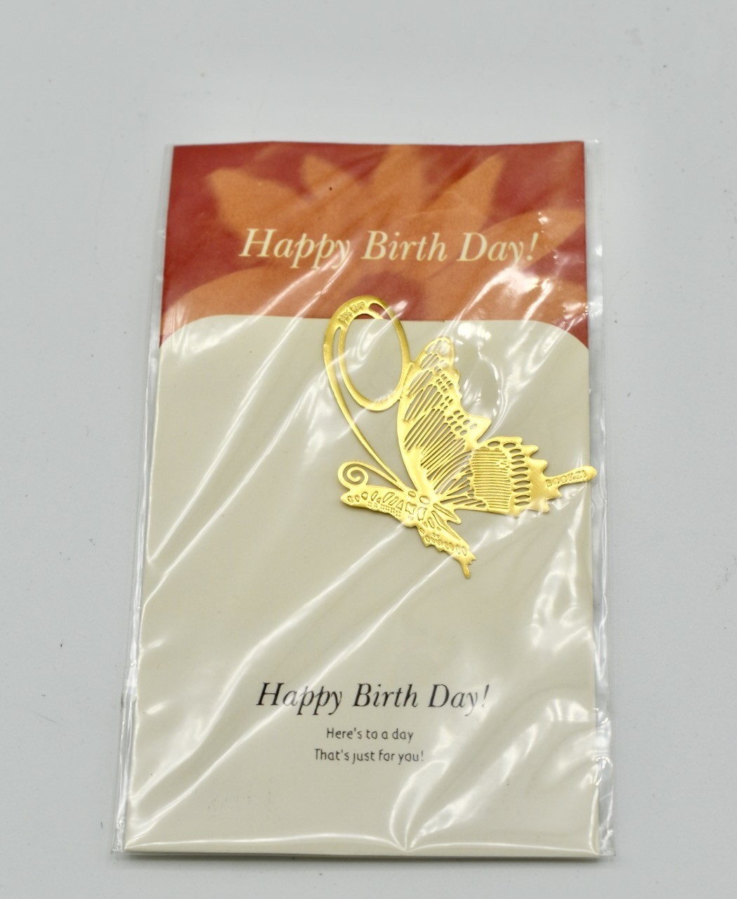 Metal Butterfly Bookmark Birthday Gift delicate Still in original package