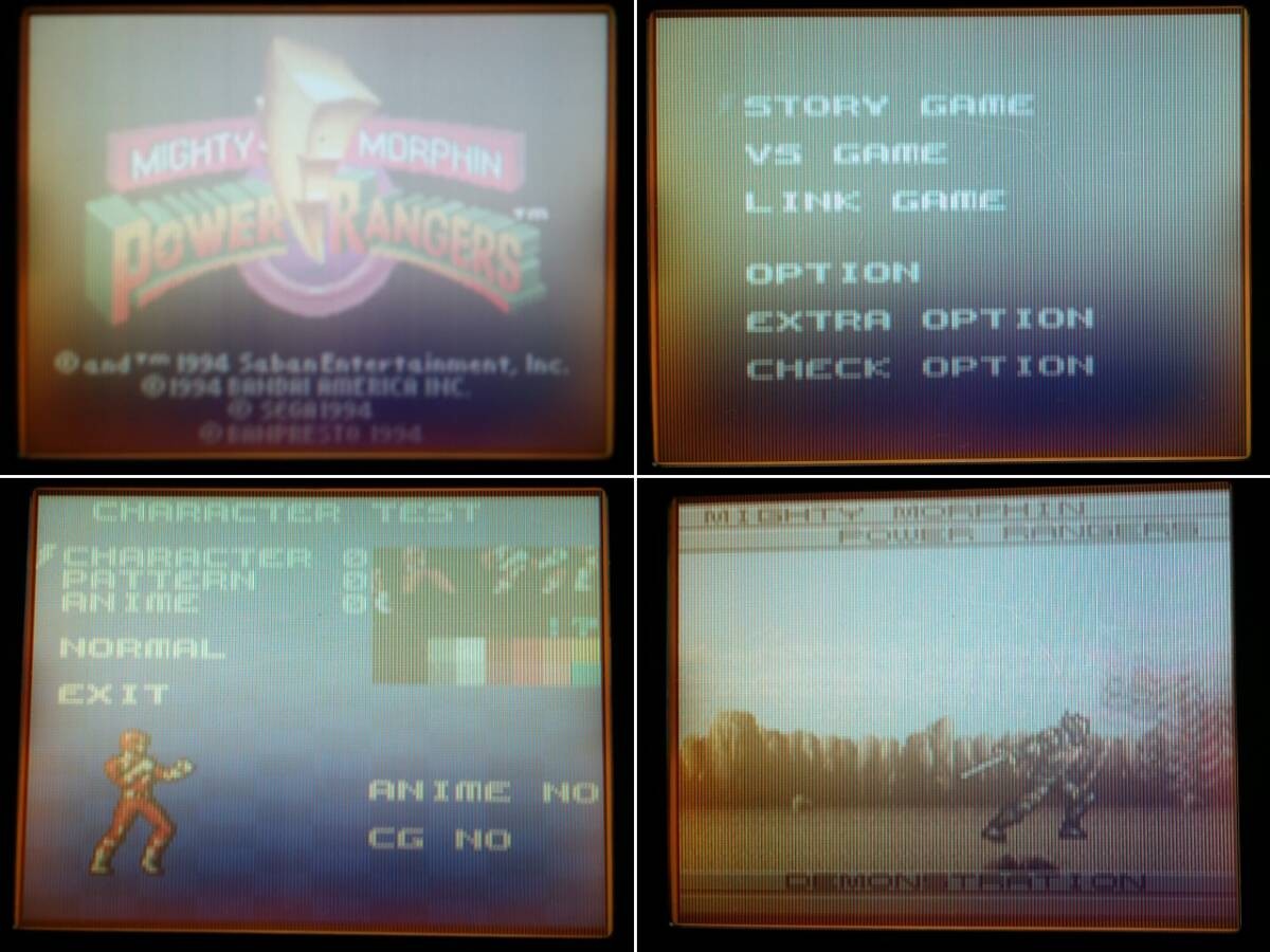 Mighty Morphin Power Rangers Sample Prototype Game Gear Development PCB Board JP