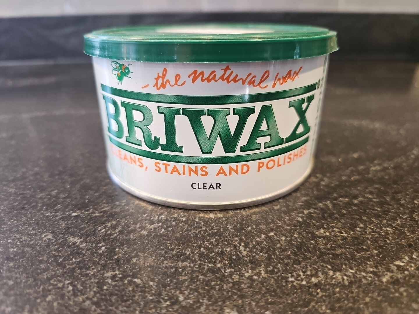 Clear Briwax Original Formula Wood Furniture Wax 