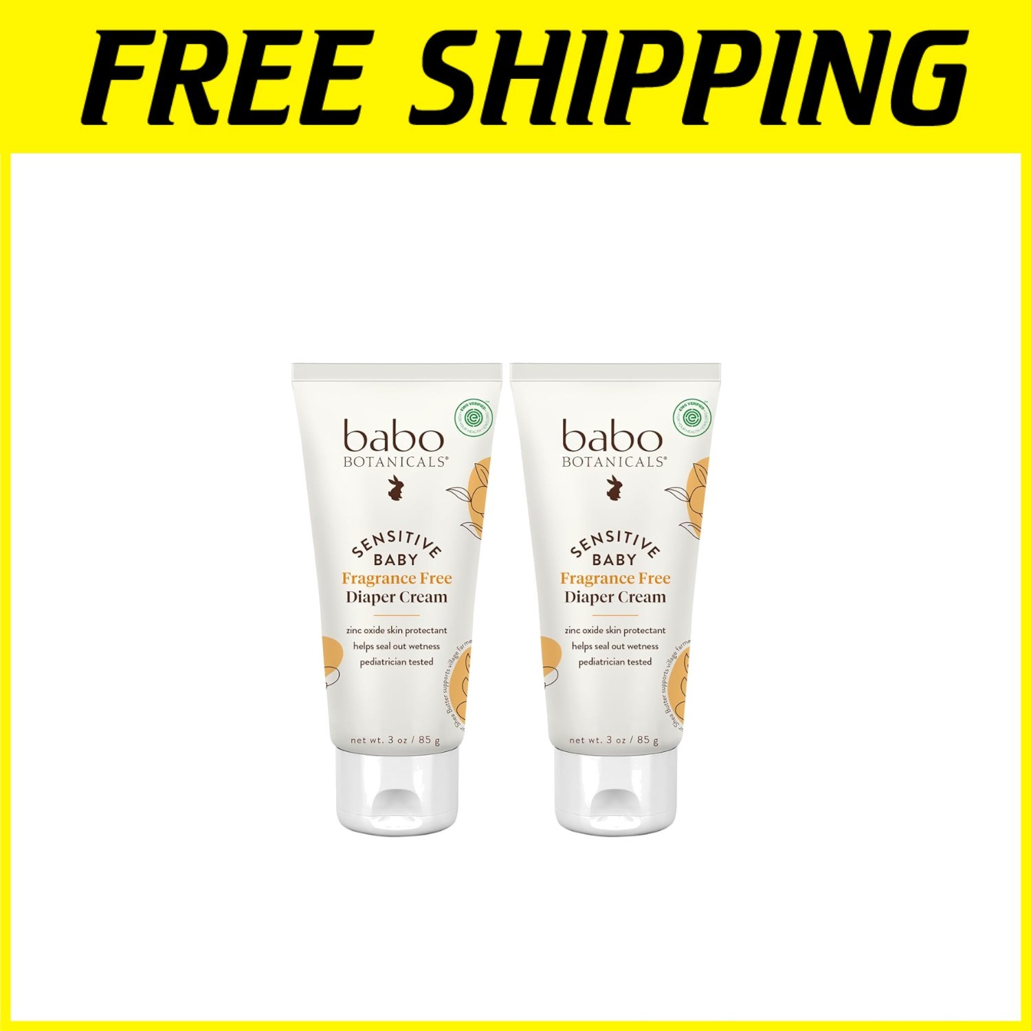 Babo Botanicals Calendula Shea Butter Diaper Cream