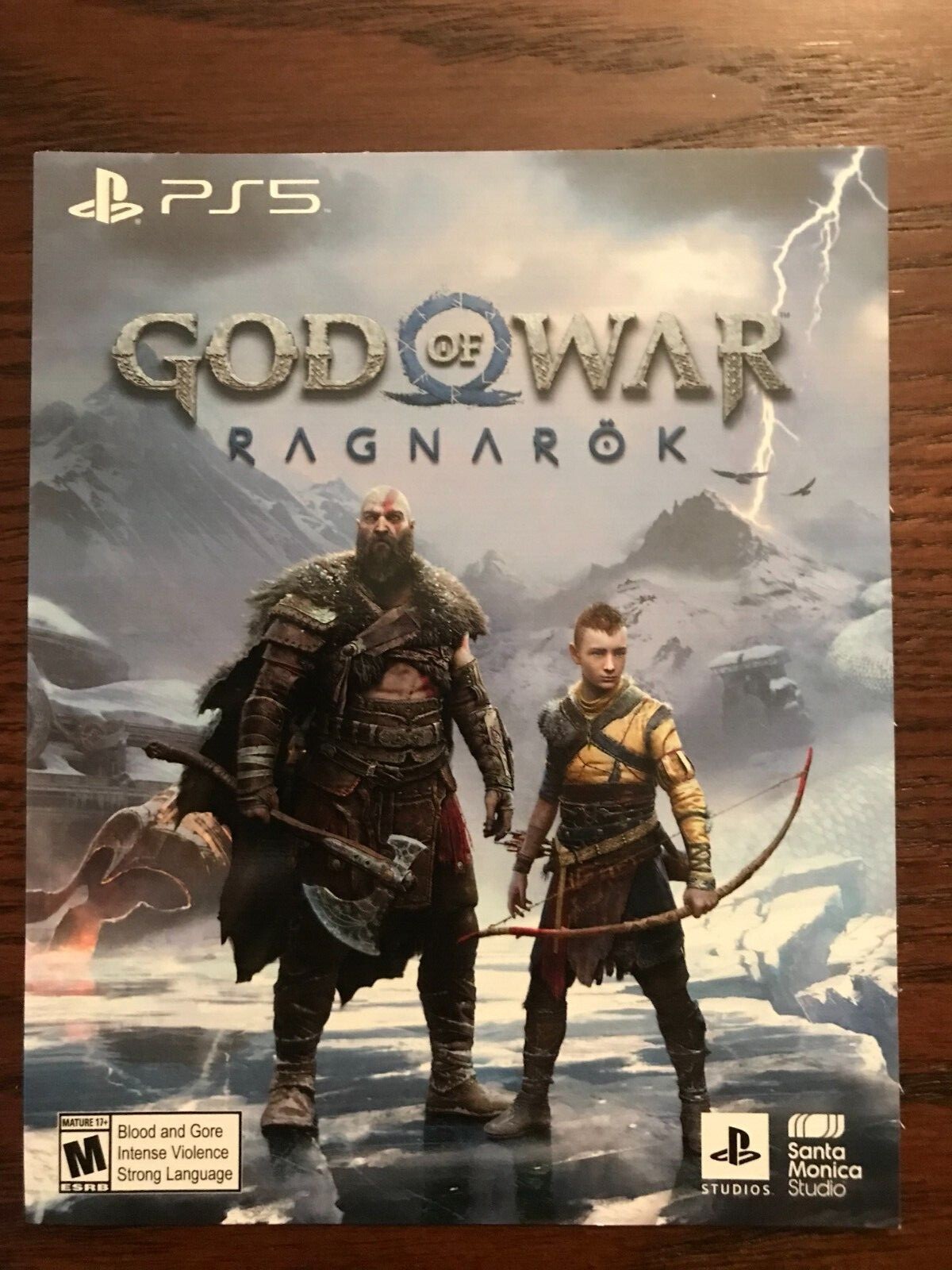God of War: Ragnarok - PS5 Full Game Digital Download Voucher