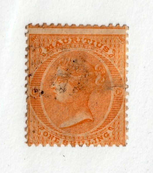 Mauritius     39       used      wmk. 1        CV $29.00