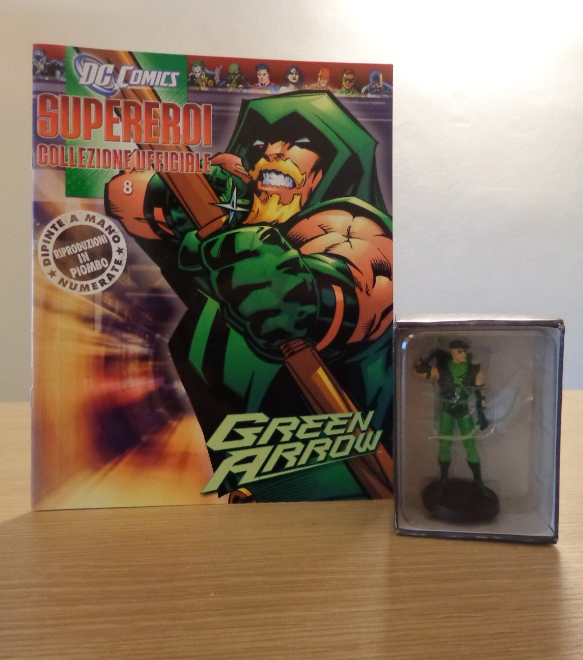 DC Comics Lead Superheroes No.8 Green Arrow NEW Eaglemoss Paper ▓