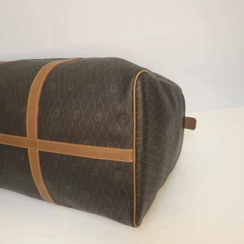 Dior Honeycomb Boston Bag Travel Bag 55cm Authentic