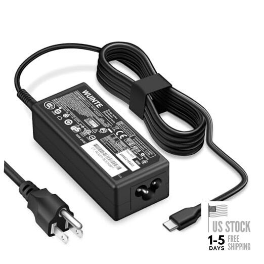 Charger Compatible with Acer Laptop Chromebook Charger 65W 45W USB C Fast 