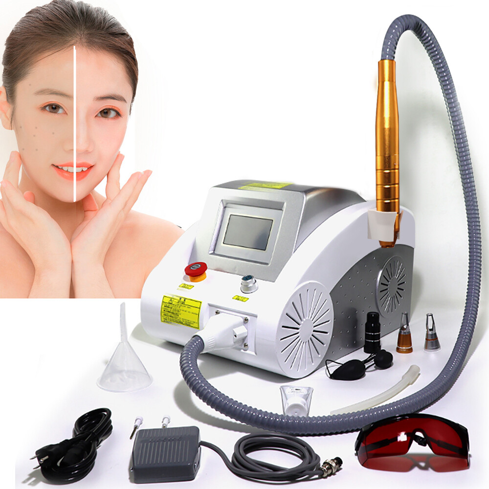 Nd YAG Picosecond Laser Tattoo Removal Machine Pigment Pico Skin Rejuvenation